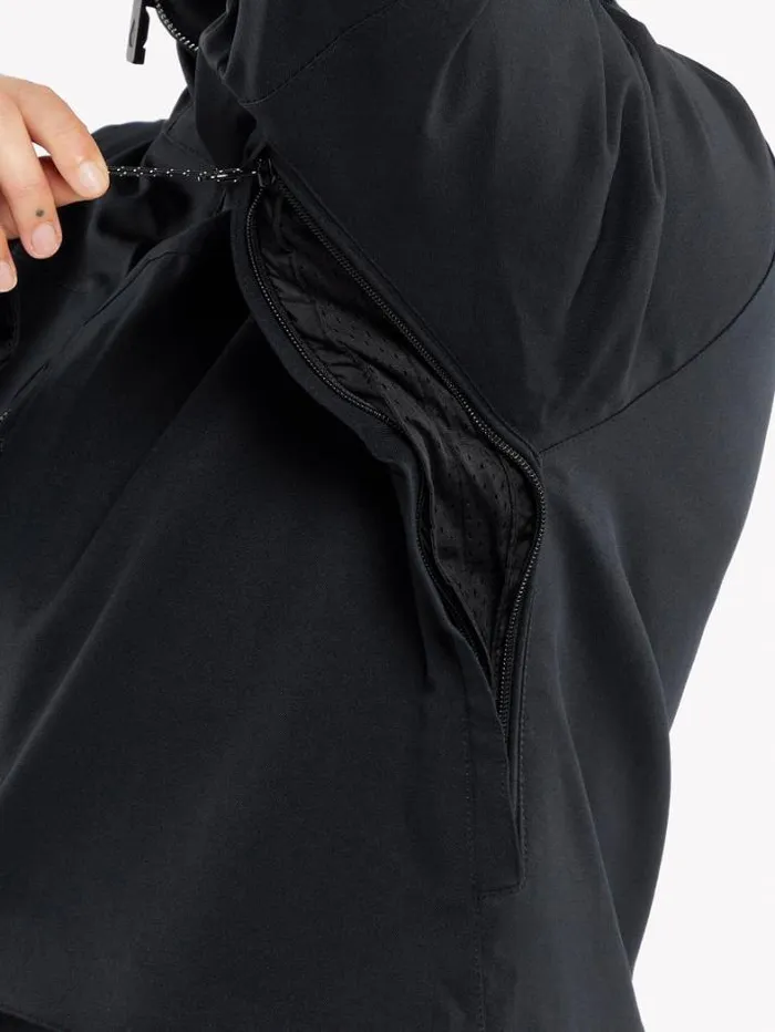 Womens Jackets Volcom Shelter 3D Stretch Jacket 8211 Black