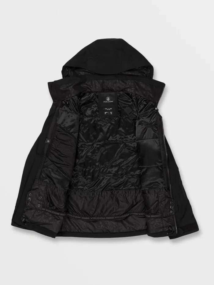 Womens Jackets Volcom Shelter 3D Stretch Jacket 8211 Black