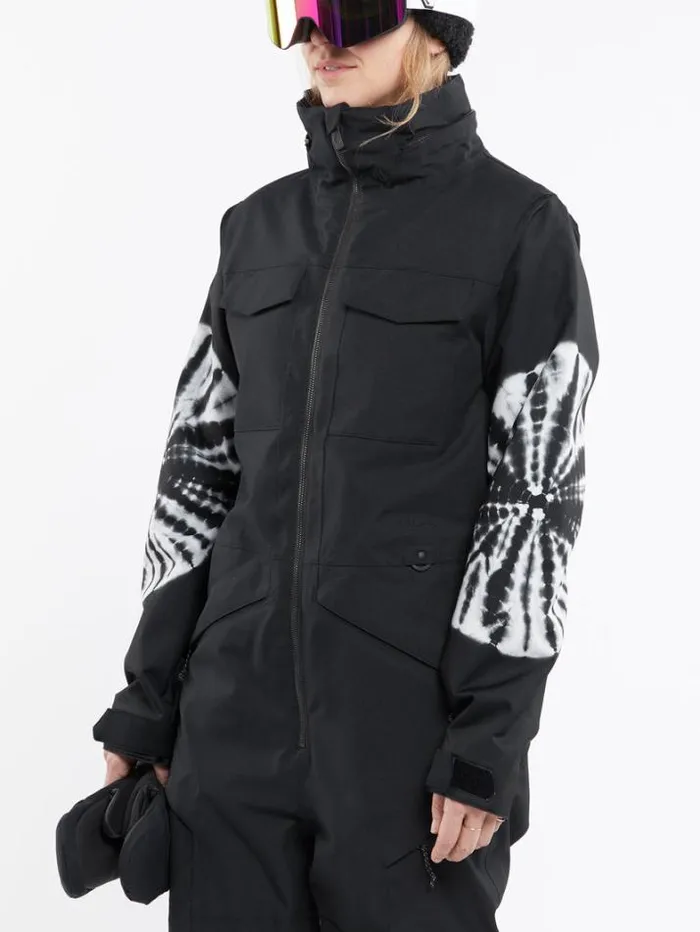 Womens Jackets Volcom Shiloh Snow Suit 8211 Black