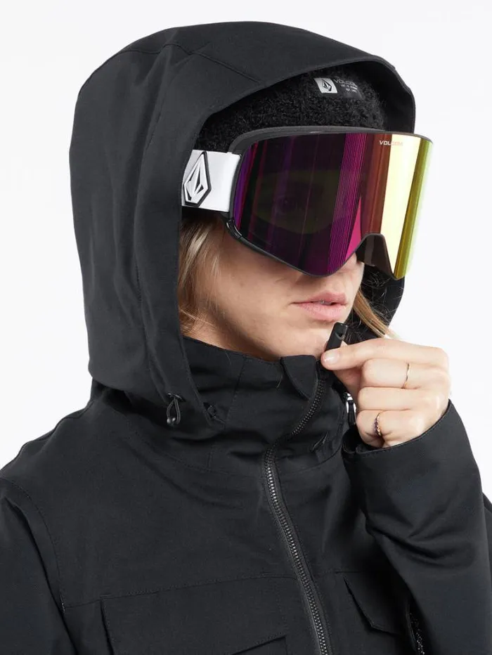 Womens Jackets Volcom Shiloh Snow Suit 8211 Black