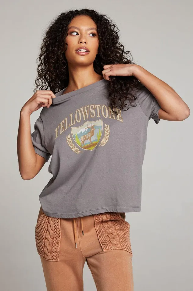 Womens Loungewear Chaser Brand Yellowstone Tee