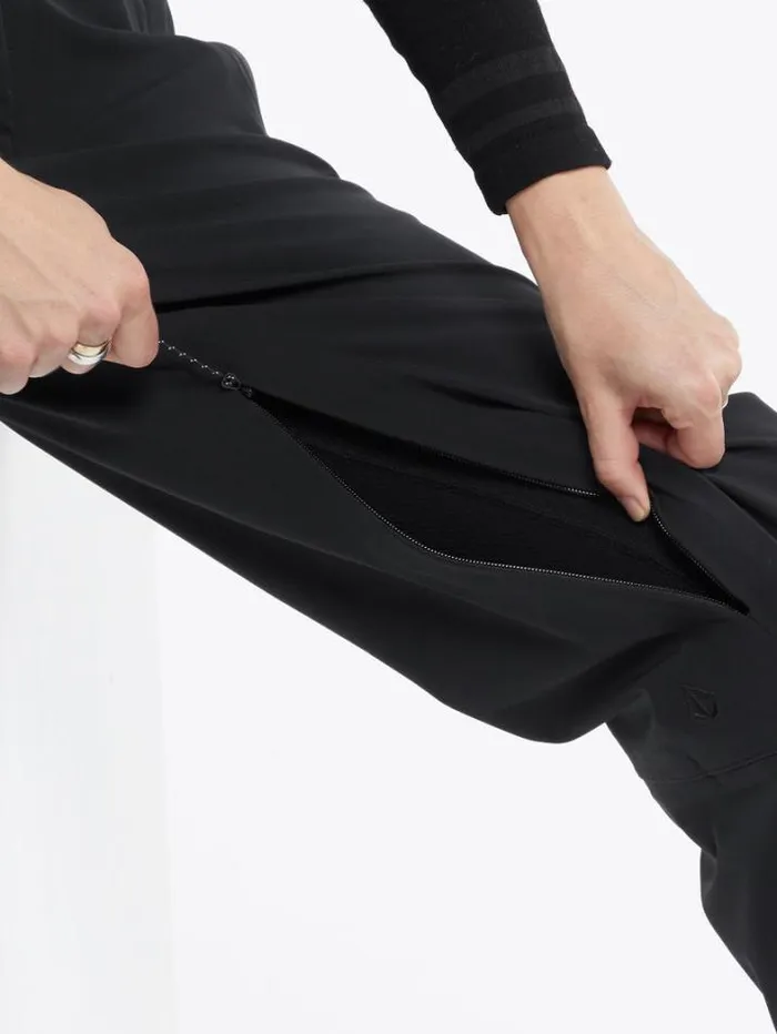 Womens Pants Volcom Dust Up Bonded Pants 8211 Black