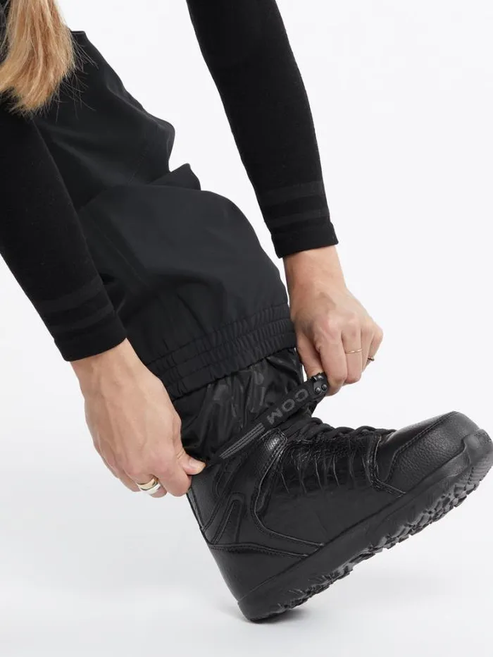 Womens Pants Volcom Dust Up Bonded Pants 8211 Black
