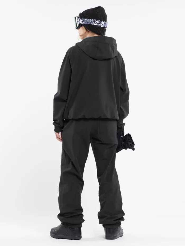 Womens Pants Volcom Dust Up Bonded Pants 8211 Black