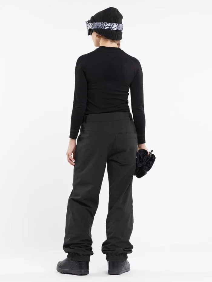 Womens Pants Volcom Dust Up Bonded Pants 8211 Black