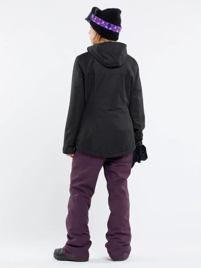 Womens Pants Volcom Swift Bib Overalls 8211 Blackberry