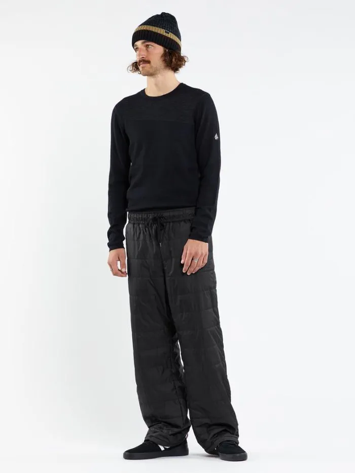 Womens Pants Volcom Utility Puff Pants 8211 Black