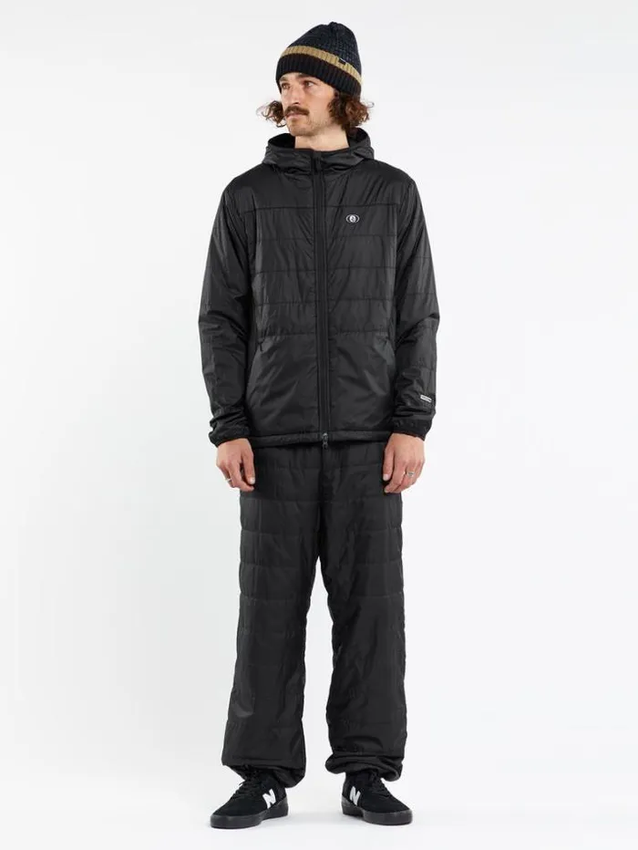 Womens Pants Volcom Utility Puff Pants 8211 Black