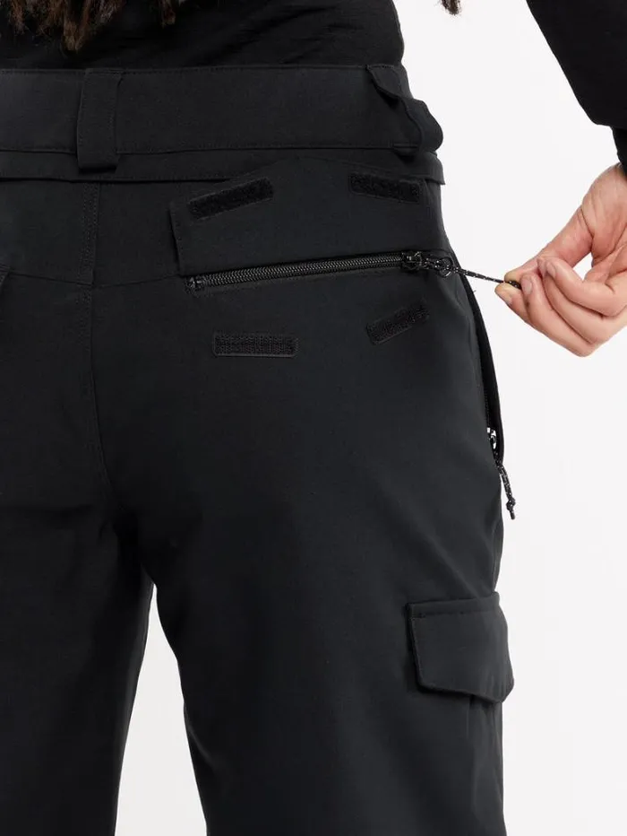 Womens Pants Volcom Wildling Pants 8211 Black