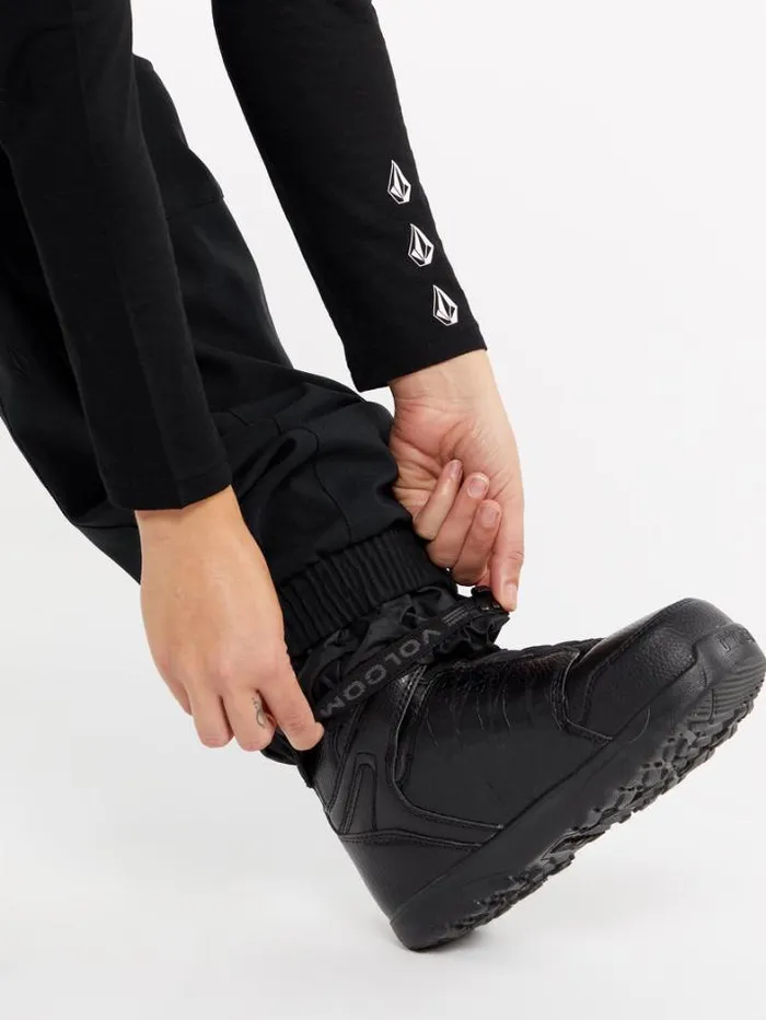 Womens Pants Volcom Wildling Pants 8211 Black