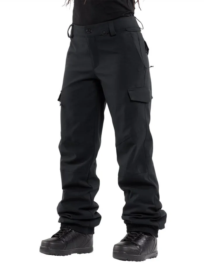 Womens Pants Volcom Wildling Pants 8211 Black