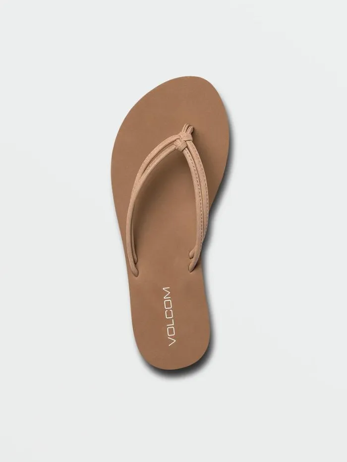 Womens Sandals Volcom Forever And Ever II Sandals 8211 Tan