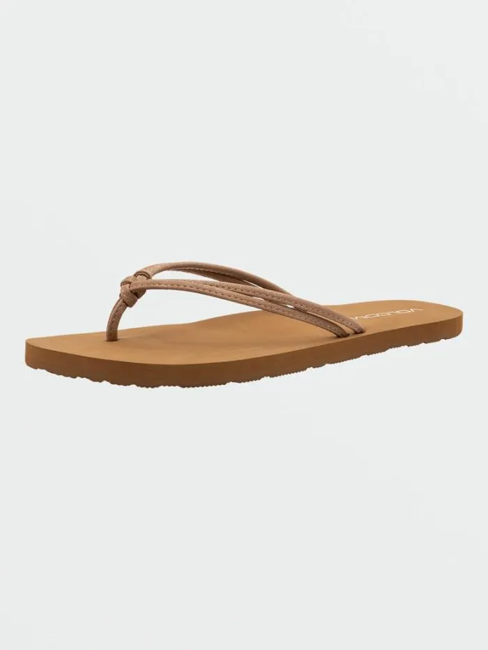 Womens Sandals Volcom Forever And Ever II Sandals 8211 Tan