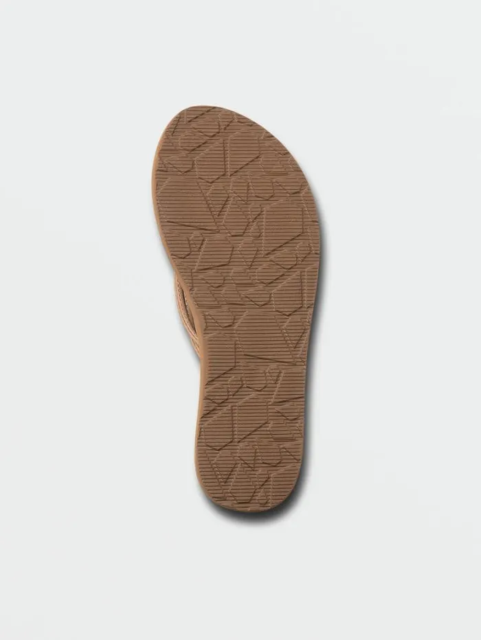 Womens Sandals Volcom Forever And Ever II Sandals 8211 Tan