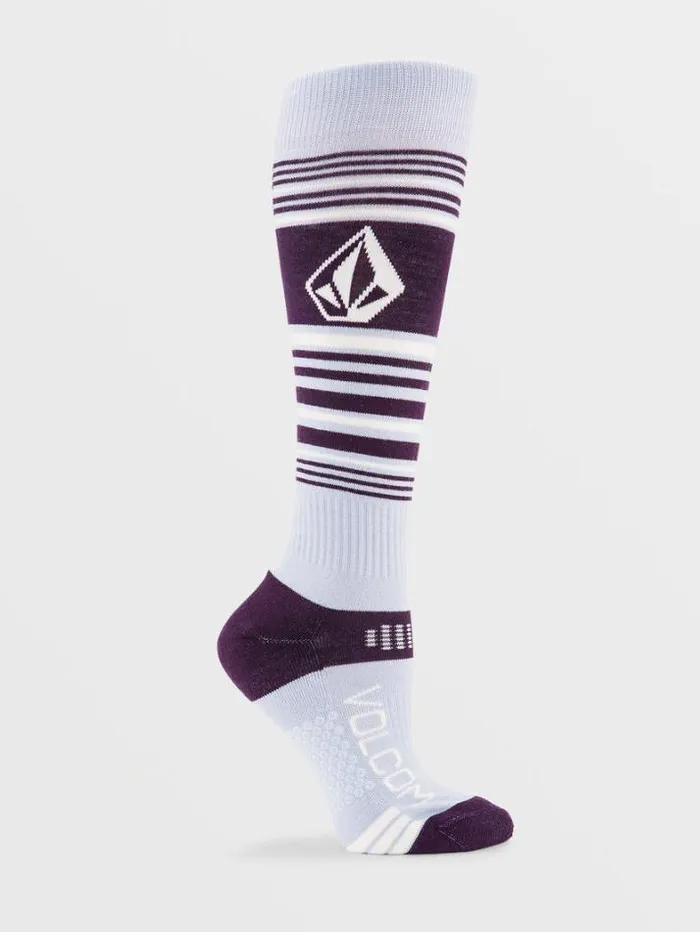 Womens Socks Volcom Tundra Tech Socks 8211 Lilac Ash