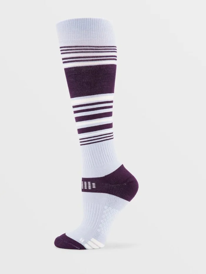 Womens Socks Volcom Tundra Tech Socks 8211 Lilac Ash