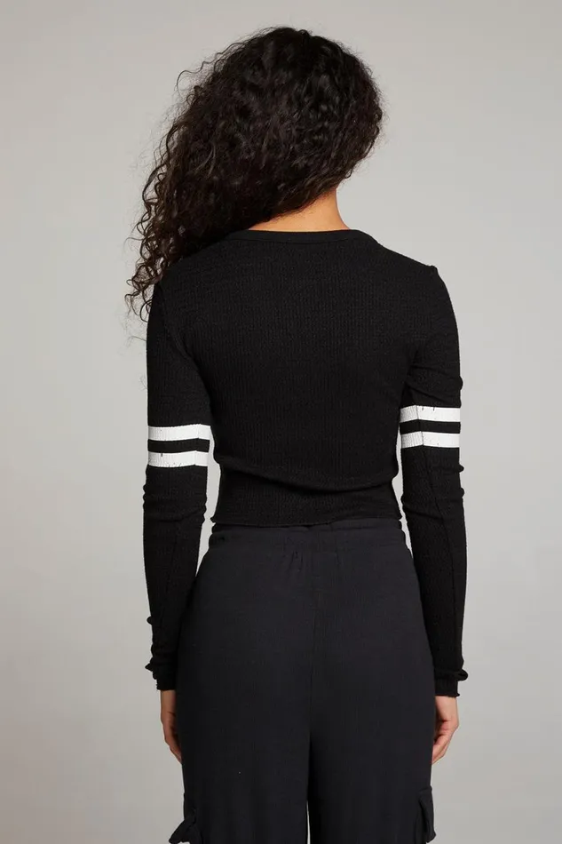 Womens Tops Chaser Brand Apres Ski Star Pullover