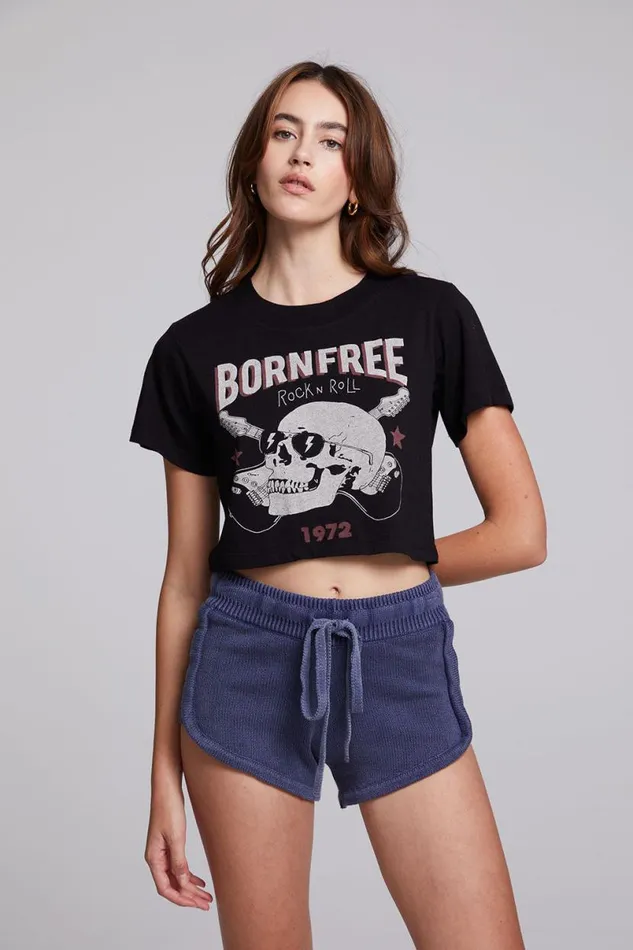 Womens Tops Chaser Brand Born Free Kaya Tee