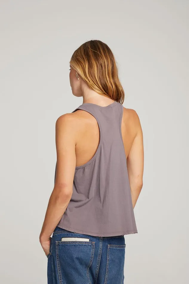 Womens Tops Chaser Brand Carmel Purple Sage Tank Top