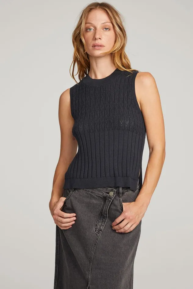 Womens Tops Chaser Brand Cody Licorice Tank
