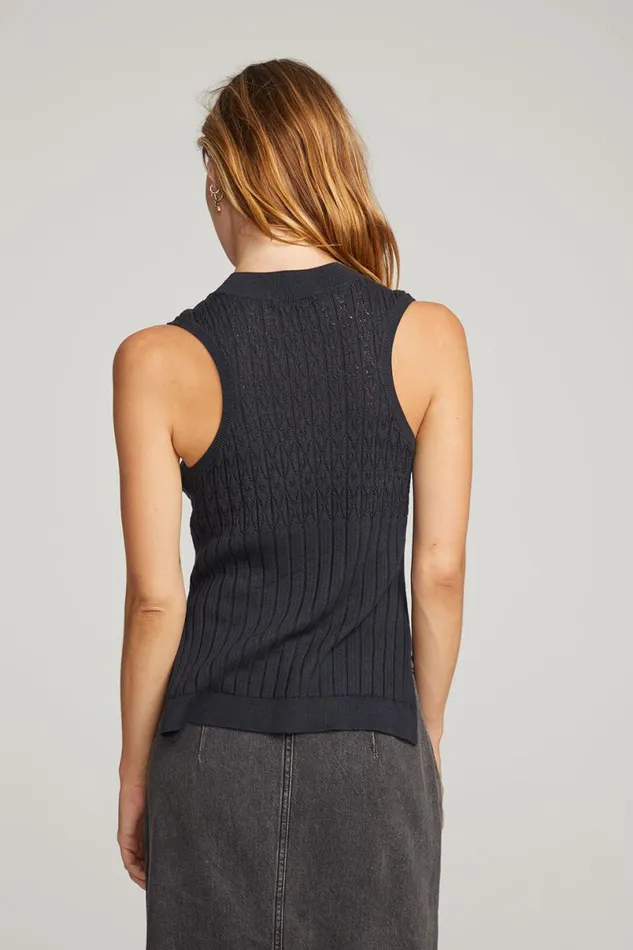Womens Tops Chaser Brand Cody Licorice Tank