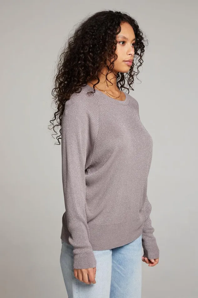 Womens Tops Chaser Brand Cosmo Foggy City Pullover