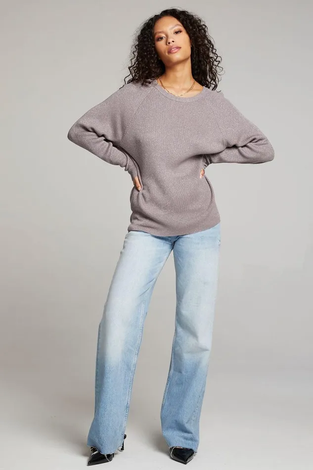 Womens Tops Chaser Brand Cosmo Foggy City Pullover