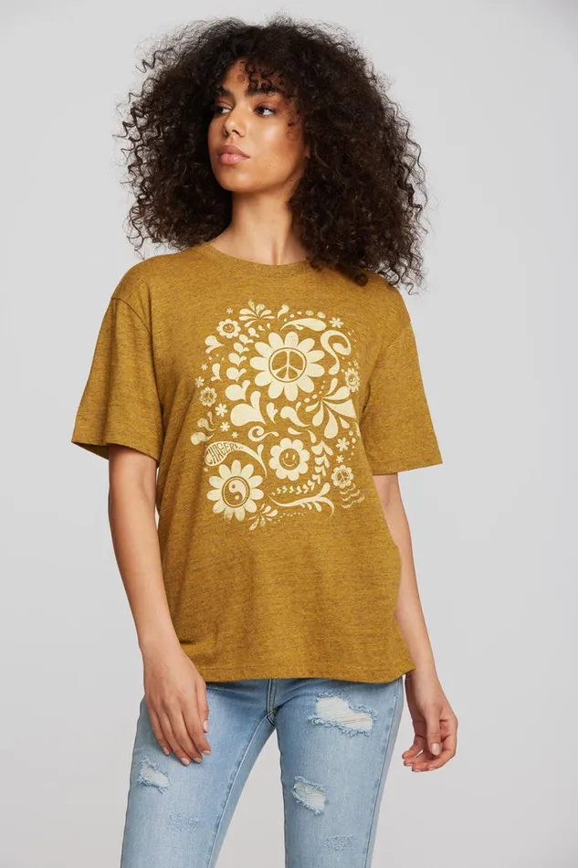 Womens Tops Chaser Brand Flower Child