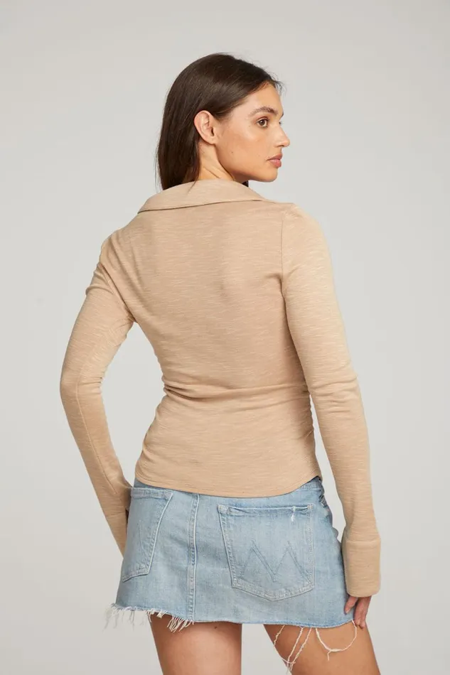 Womens Tops Chaser Brand Harper Long Sleeve