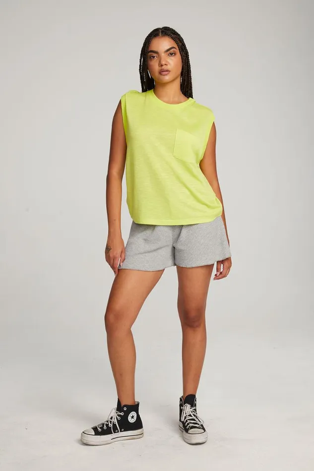 Womens Tops Chaser Brand Odessa Citron Tee