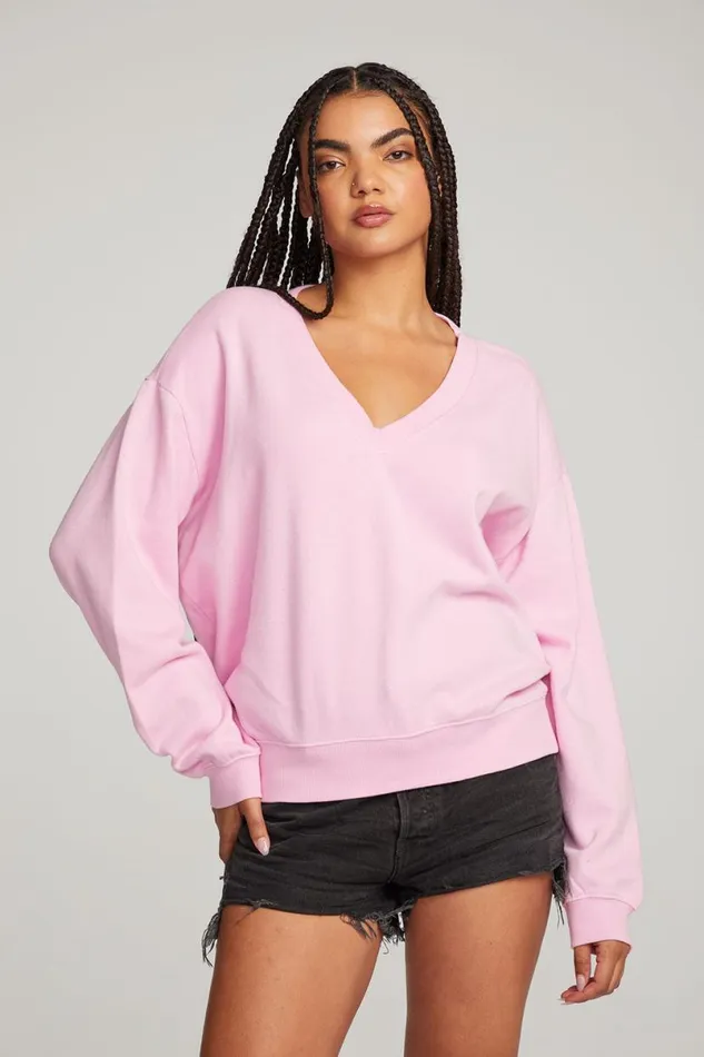 Womens Tops Chaser Brand Poppy Pullover