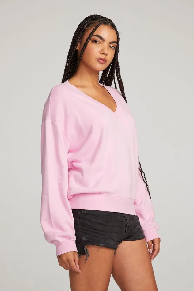 Womens Tops Chaser Brand Poppy Pullover