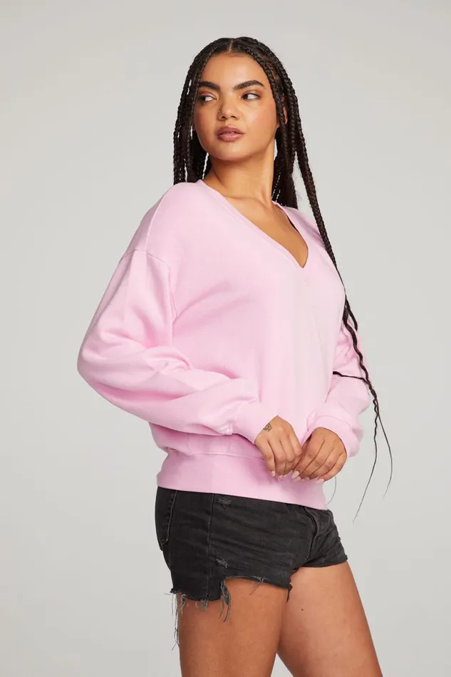 Womens Tops Chaser Brand Poppy Pullover