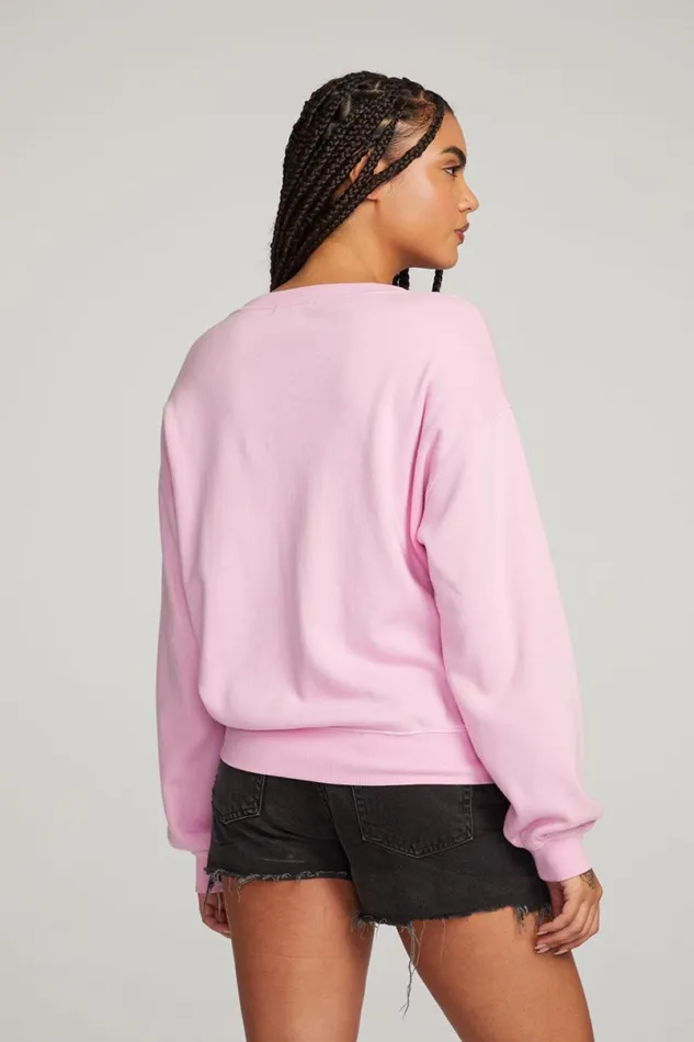 Womens Tops Chaser Brand Poppy Pullover