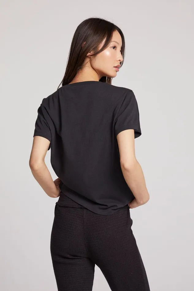 Womens Tops Chaser Brand Stay In Stars Tee