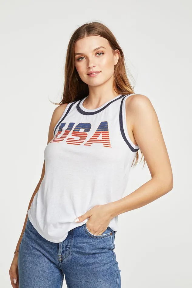 Womens Tops Chaser Brand USA