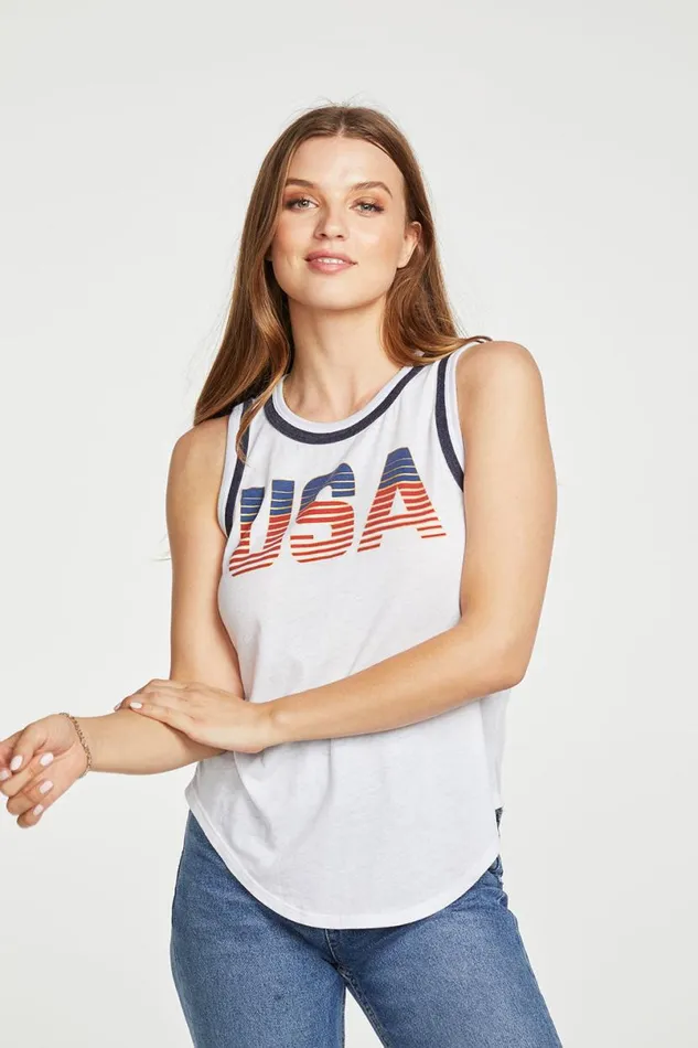 Womens Tops Chaser Brand USA