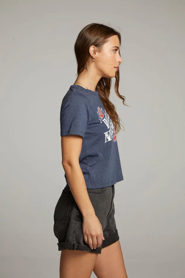 Womens Tops Chaser Brand Willie Nelson Roses Tee