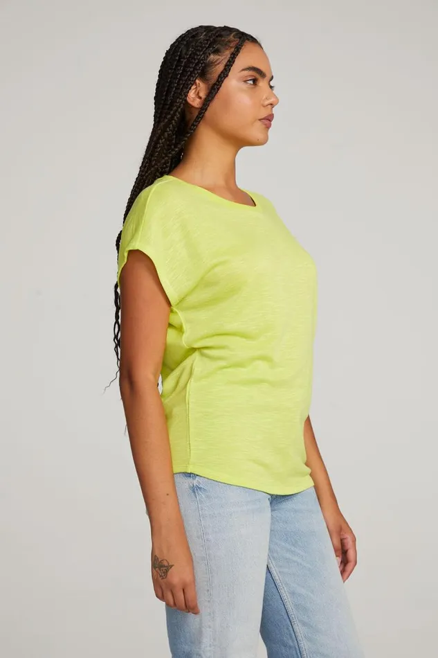 Womens Tops Chaser Brand Wylie Citron Tee