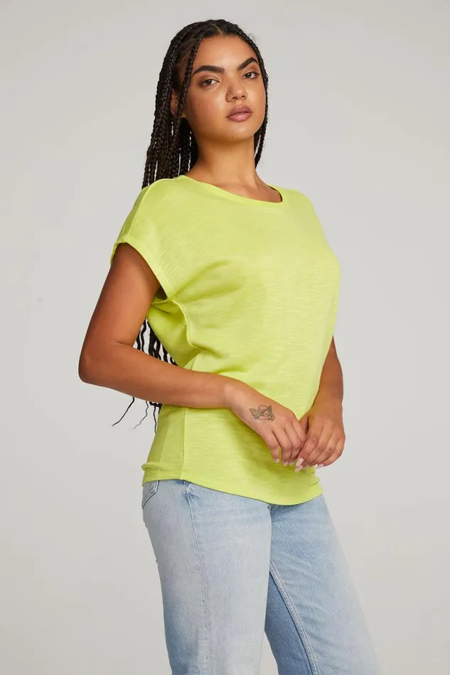 Womens Tops Chaser Brand Wylie Citron Tee