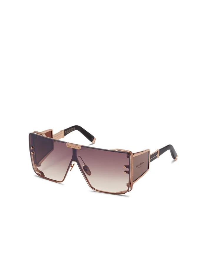 Wonder Boy Sunglasses Brown WomenMen Balmain Eyewear