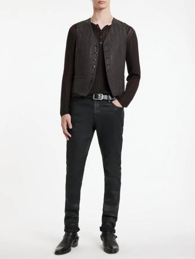 WOOSTER VEST Chocolate Clothing John Varvatos Suiting WOOSTER VEST Chocolate Clothing John Varvatos Suiting