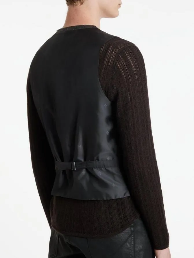 WOOSTER VEST Chocolate Clothing John Varvatos Suiting WOOSTER VEST Chocolate Clothing John Varvatos Suiting