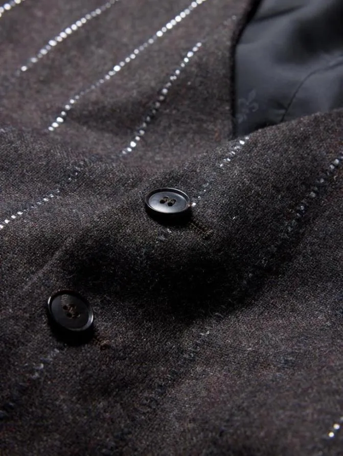 WOOSTER VEST Chocolate Clothing John Varvatos Suiting WOOSTER VEST Chocolate Clothing John Varvatos Suiting