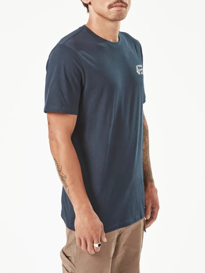 Workwear TShirts and Tanks Volcom Workwear Short Sleeve Tee 8211 Navy