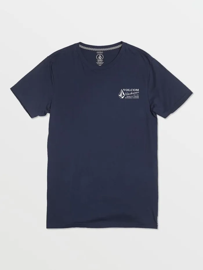 Workwear TShirts and Tanks Volcom Workwear Short Sleeve Tee 8211 Navy