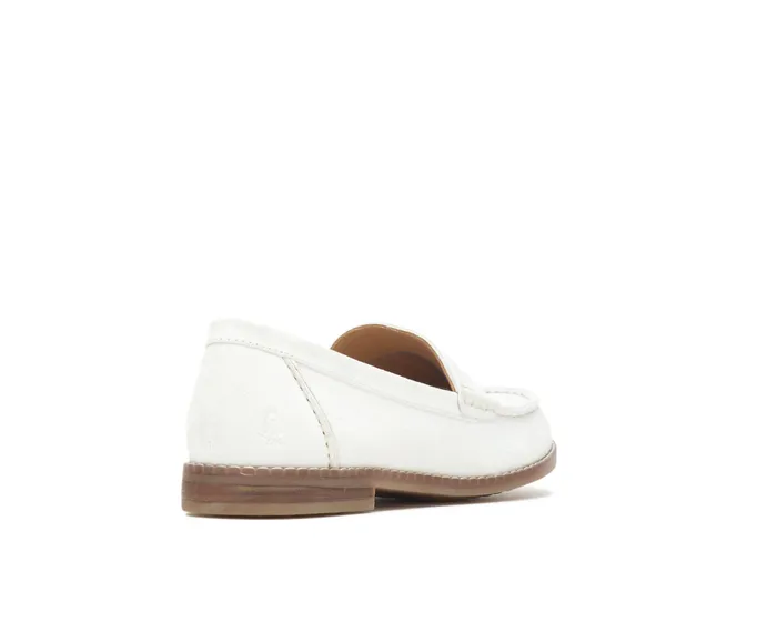 Wren Loafer White Suede Loafers Hush Puppies Women