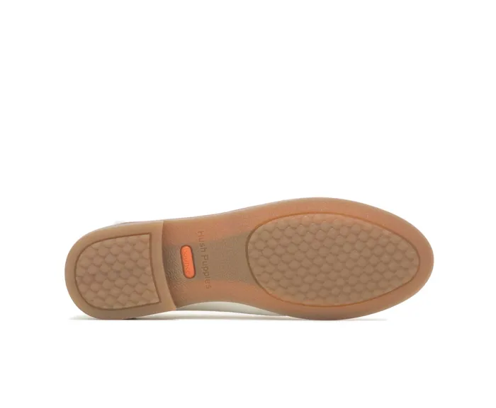 Wren Loafer White Suede Loafers Hush Puppies Women