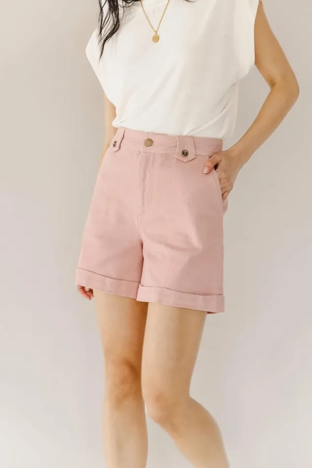Wren Shorts In Blush 8211 FINAL SALE Blush Women Bohme Shorts