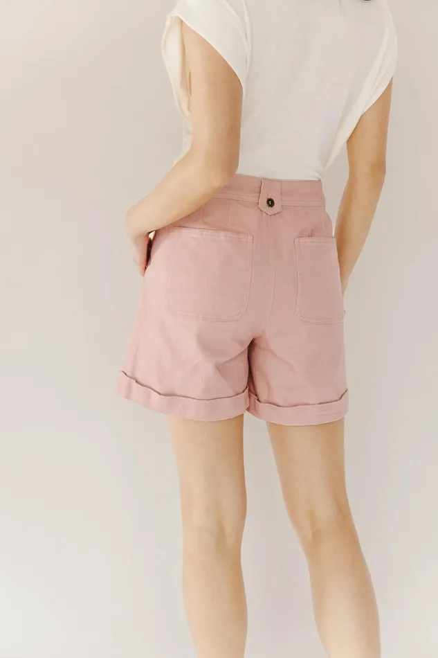 Wren Shorts In Blush 8211 FINAL SALE Blush Women Bohme Shorts